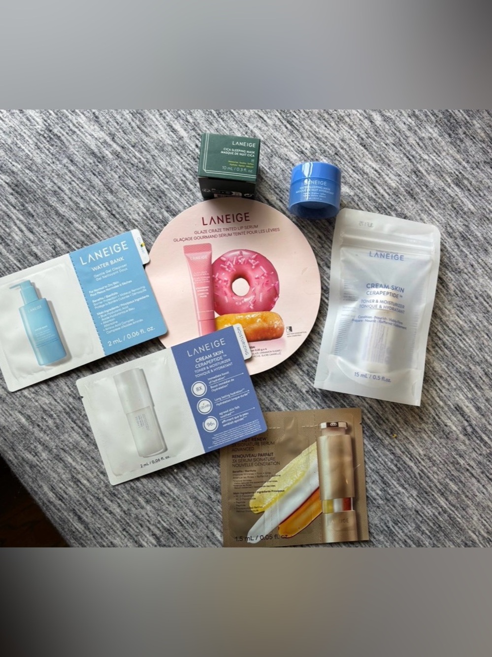 Laneige samples